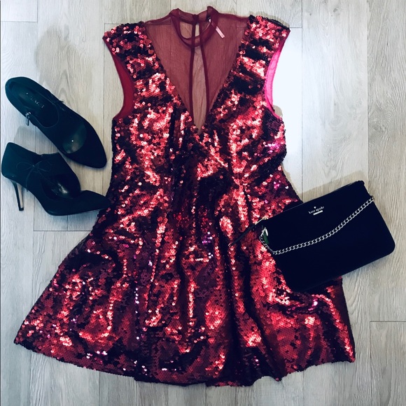 - 🆕 Free People Dance Til’ Dawn Mini Dress - Picture 1 of 4